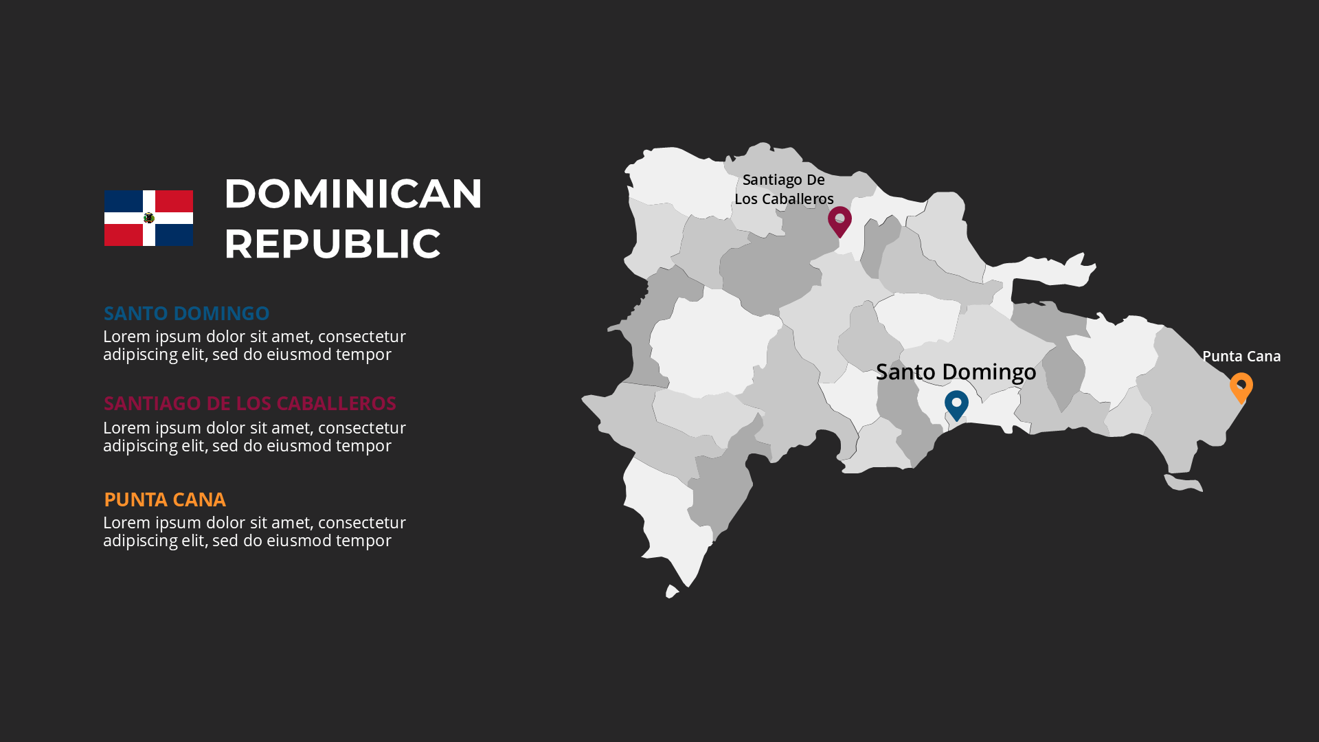 North America Dark slide 7